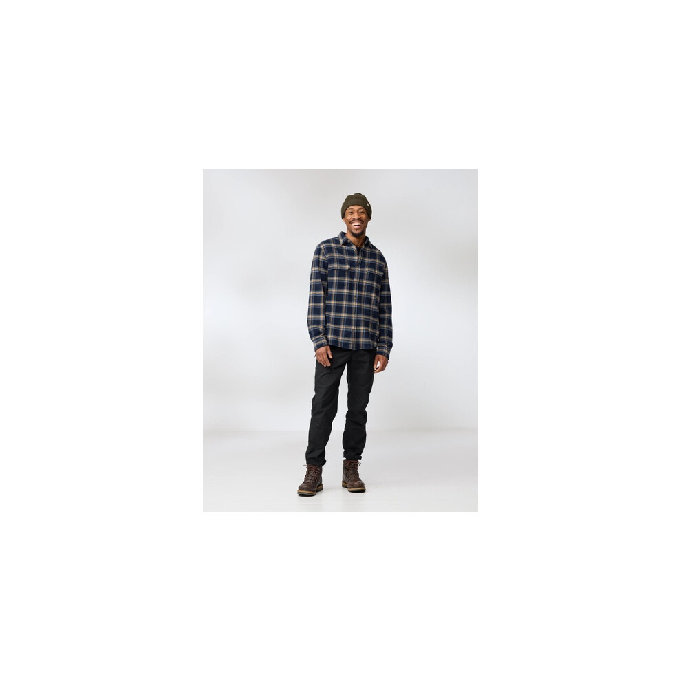 FJÄLLRÄVEN Men's Övik Heavy Flannel Shirt M Sweater - Image 2