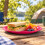 (Fuchsia) Plastic Side Plates Set of 6 Reusable Picnic 4
