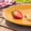 (Orange) Plastic Side Plates Set of 6 Reusable Picnic 5