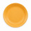 (Orange) Plastic Side Plates Set of 6 Reusable Picnic 8