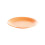 (Orange) Plastic Side Plates Set of 6 Reusable Picnic 10