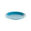 (Teal) Plastic Side Plates Set of 6 Reusable Picnic 10