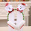 Handmade Crochet Santa Tree Rose Berry Bouquet 1