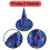 Gold Halloween Witch Hats 4pcs 3