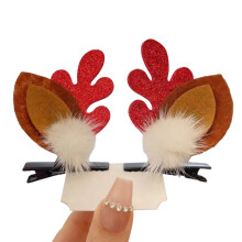 Christmas Hair Accessories for Women with Santa Claus and