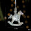Christmas Snow Globe Ornament with Glowing Lights 5