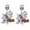 Halloween Earrings for Girls 1 Pair 1