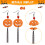 Halloween Stud Earrings Ghost Bat Spider Skull 2