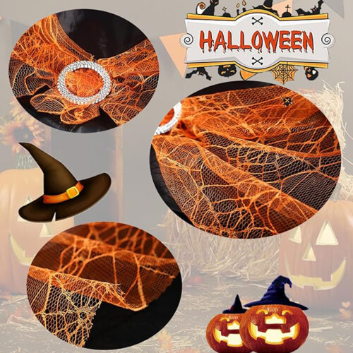 Halloween Witch Hat Headwear Oxford Cloth 2 pcs 2