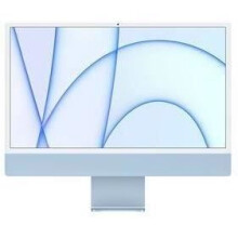 iMac 24" 2021 M1 3,2 Ghz 8 Go 512 Go GPU 8 Kerne Blau - Generalüberholt - Zustand gut - Refurbished