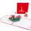 Christmas Greeting Card 3D Tree Design 1