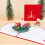 Christmas Greeting Card 3D Tree Design 3