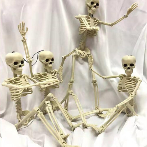 Halloween Skeleton Set Bride and Groom 40 cm Movable Joints 1