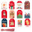 Christmas Greeting Card Set Various Designs 1