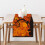 Halloween Table Runner Pumpkin Burlap 72 inch 3