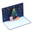 Christmas Pop-Up Card 3D Tree Animal Gift with Message 1