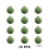 Christmas Balls Plastic Tree Ornaments 30 Pieces 5