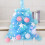 Blue Christmas Tree 60cm with LED Lights and Ornaments 5