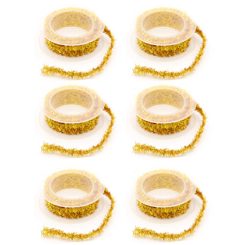 Halloween Tinsel Ribbon Metallic Garland 3 pcs