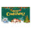 Christmas Backdrop Red Santa Tree Photo Background 1