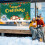 Christmas Backdrop Red Santa Tree Photo Background 2