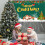 Christmas Backdrop Red Santa Tree Photo Background 3