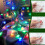 Christmas Snowflake Light String 10 ft 20 LED Battery 2