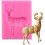 Christmas Deer Silicone Mold for Cake Decorating 2