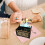 Wooden Music Box with Classical Carving Decoration 2
