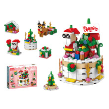Christmas Building Blocks Set Small Particle Toy