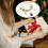 Christmas Spoon and Dessert Fork Set Colorful Gift Box 5