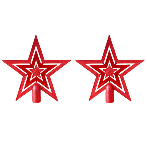 Christmas Tree Topper Star Golden Pentagram 1