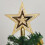 Christmas Tree Topper Star Golden Pentagram 3