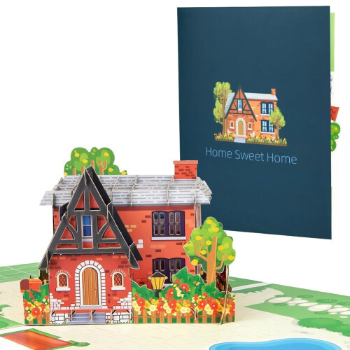 Christmas Pop Up Card Handmade 3D Greeting Card 2