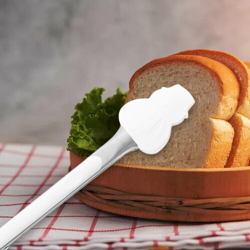 Silicone Mini Tongs Cooking Tool 9 Inch 1
