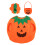 Kids Pumpkin Costume Set 3 Pieces 1