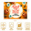 Halloween Skull Placemats Rectangle 4 pcs 12x18 inch 5