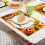Halloween Skull Placemats Rectangle 4 pcs 12x18 inch 2