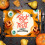Halloween Skull Placemats Rectangle 4 pcs 12x18 inch 3