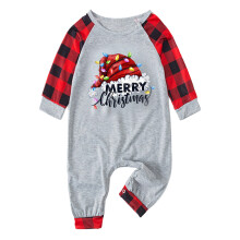 Christmas Pajamas Family Set Classic Plaid Sleepwear
