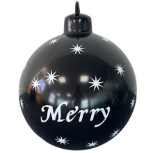 YiFudd Christmas Inflatable Bell Ball 60cm PVC Outdoor