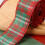 Christmas checkered plaid ribbon roll 3