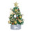 Mini Artificial Christmas Tree Gold Tabletop Decoration 1