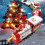 Christmas Train Set for Toddlers Around Tree 3