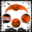 Halloween Kitten Pumpkin Hat for Pets 3