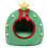 Round Advent Wreath Candle Holder 36 cm Red 1