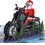 Santa Biker Pop-Up Card 8 x 6 inches 1
