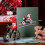Santa Biker Pop-Up Card 8 x 6 inches 5