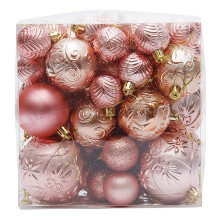 Christmas Ballpoint Pens 6 pcs 10-color sequin retractable
