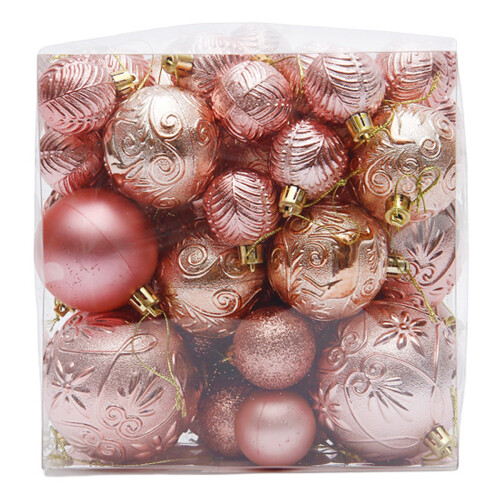 Christmas Ballpoint Pens 6 pcs 10-color sequin retractable